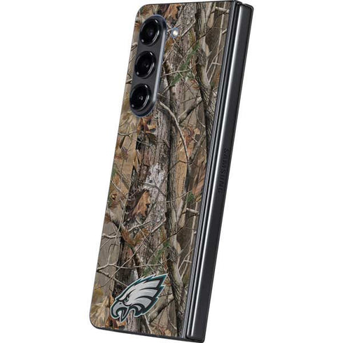 NFL Philadelphia Eagles Realtree AP Camo Galaxy Z Fold5 5G Skin
